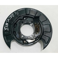 Espelho Do Freio Tras Direito Santa Fé 2009 Original (23) Preto