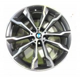 Roda Traseira Avulsa Aro 20 Bmw X4 2019 Original Prateado