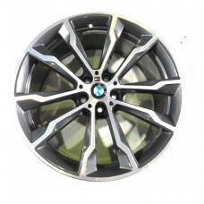 Roda Traseira Avulsa Aro 20 Bmw X4 2019 Original Prateado