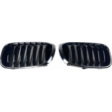 Par Grade Dianteira Bmw X4 30i 2019 Original Brilhante