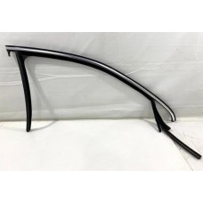 Pestana C/ Borracha Porta Diant. Dir. Vw Jetta 2007 Original Preto