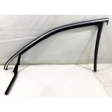 Pestana C/ Borracha Porta Diant. Esq. Vw Jetta 2007 Original Preto