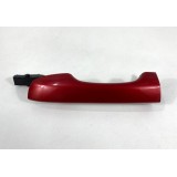 Maçaneta Porta Traseira Direita Vw Jetta Gli 2022 Original Vermelho Traseira