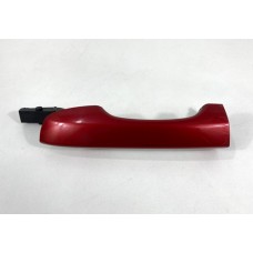 Maçaneta Porta Traseira Direita Vw Jetta Gli 2022 Original Vermelho Traseira