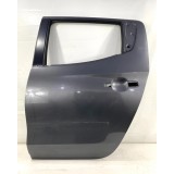 Porta Traseira Esquerda Mitsubishi L200 Triton 2018 A 2021 Traseira Esquerdo Cinza