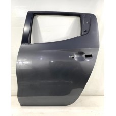 Porta Traseira Esquerda Mitsubishi L200 Triton 2018 A 2021 Traseira Esquerdo Cinza