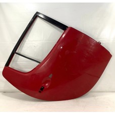 Porta Traseira Direita Mitsubishi Triton 2008 A 2015 Traseira Direito Vermelho