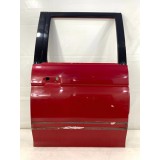 Porta Traseira Direita Mitsubishi L200 Bola 2006 A 2011 Traseira Direito Vermelho