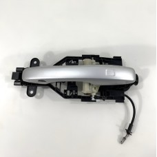 Macaneta Porta Traseira Esquerda Volvo Xc60 2019 Original Prateado Traseira