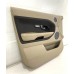 Forro Porta Dianteiro Esquerdo Evoque 2012 Original Marrom-claro