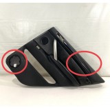 Forro Porta Traseiro Direito Bmw X5 2002 Original C/ Detalhe Preto