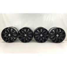 Jogo Roda Aro 18 Volkswagen Amarok Highline 2015 Original Preto