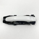Maçaneta Porta Traseira Esquerda Vw Amarok 2015 Original Branco Traseira